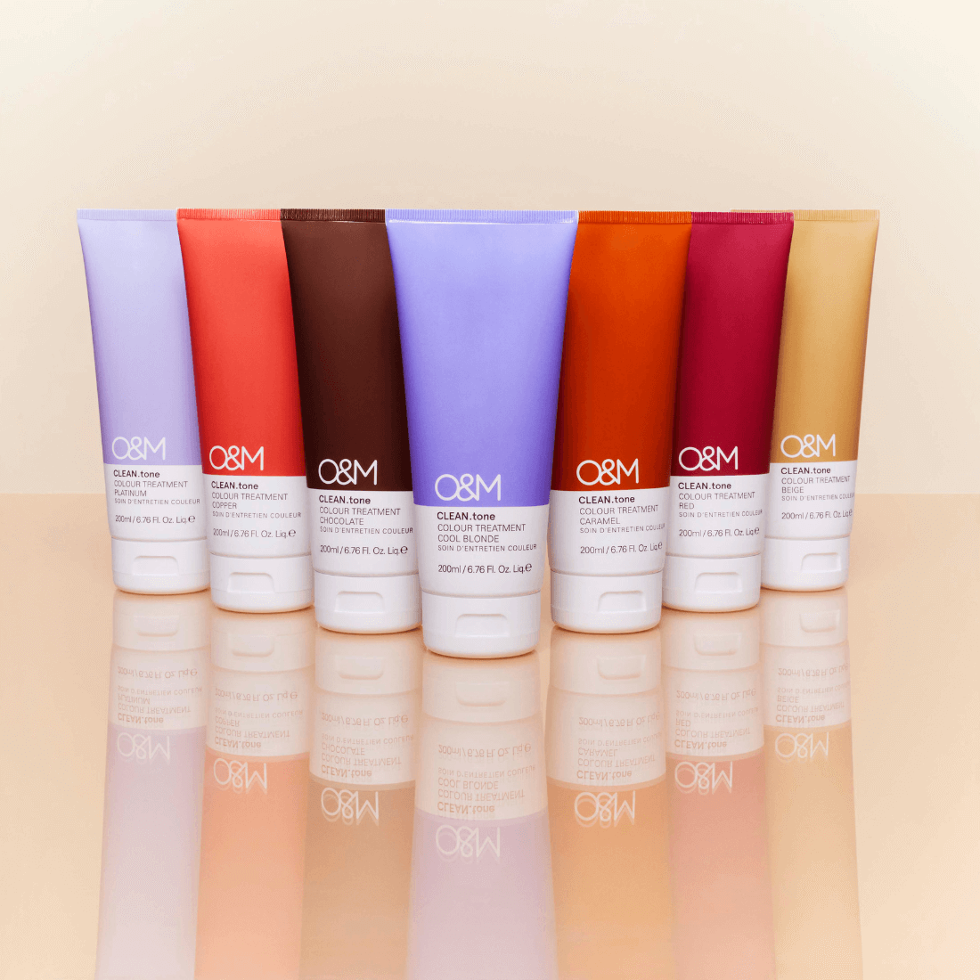 O&M CLEAN.tone Caramel Colour Treatment 200mL
